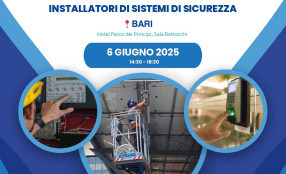 Incontro formativo AIPS per installatori di sicurezza il 6 giugno a Bari