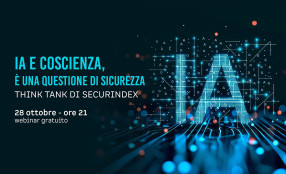 Webinar “IA e coscienza, è una questione di sicurezza” - save the date