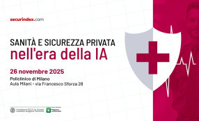 Sanità e sicurezza privata nell'era della IA - save the date